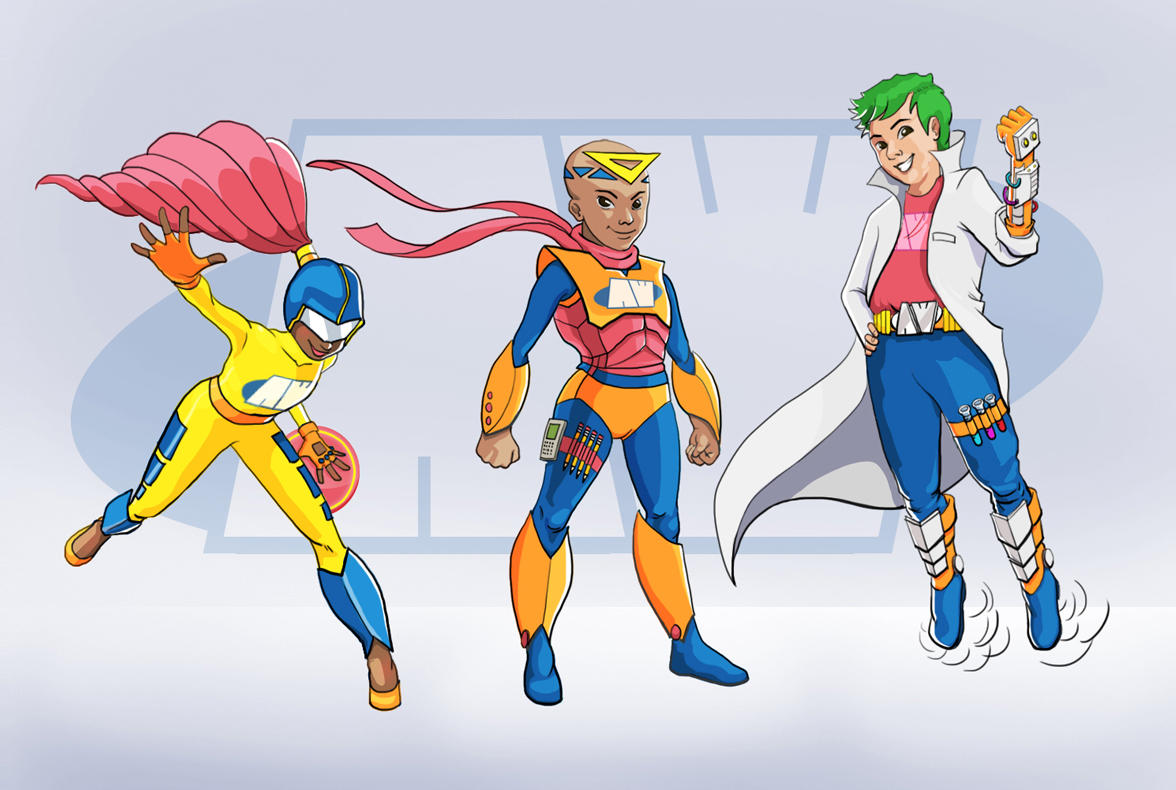 Activity Works Heroes by chitobein
