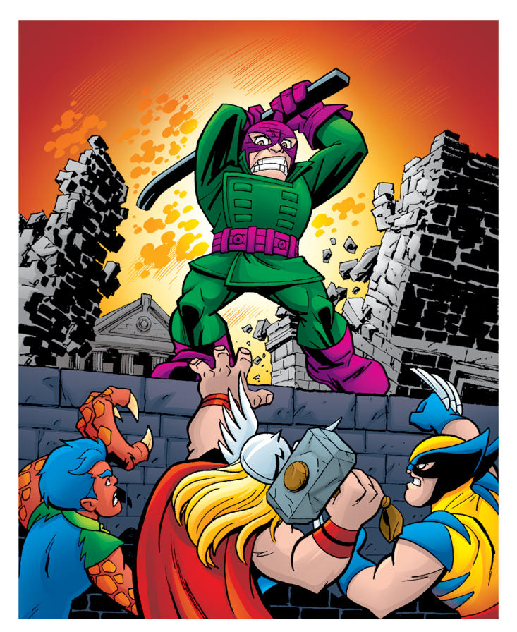 Christopher Jones illustration colored by tommullin