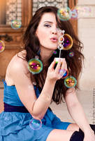 Bubble Girl by ScorpionEntity