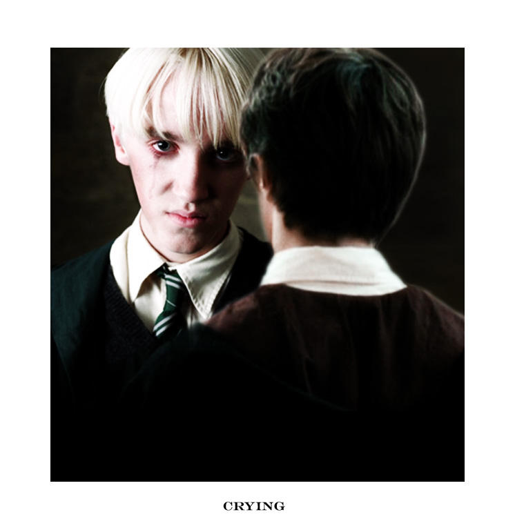 Draco crying by Ch4ron