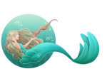 Art trade: Hydris by SachiiA