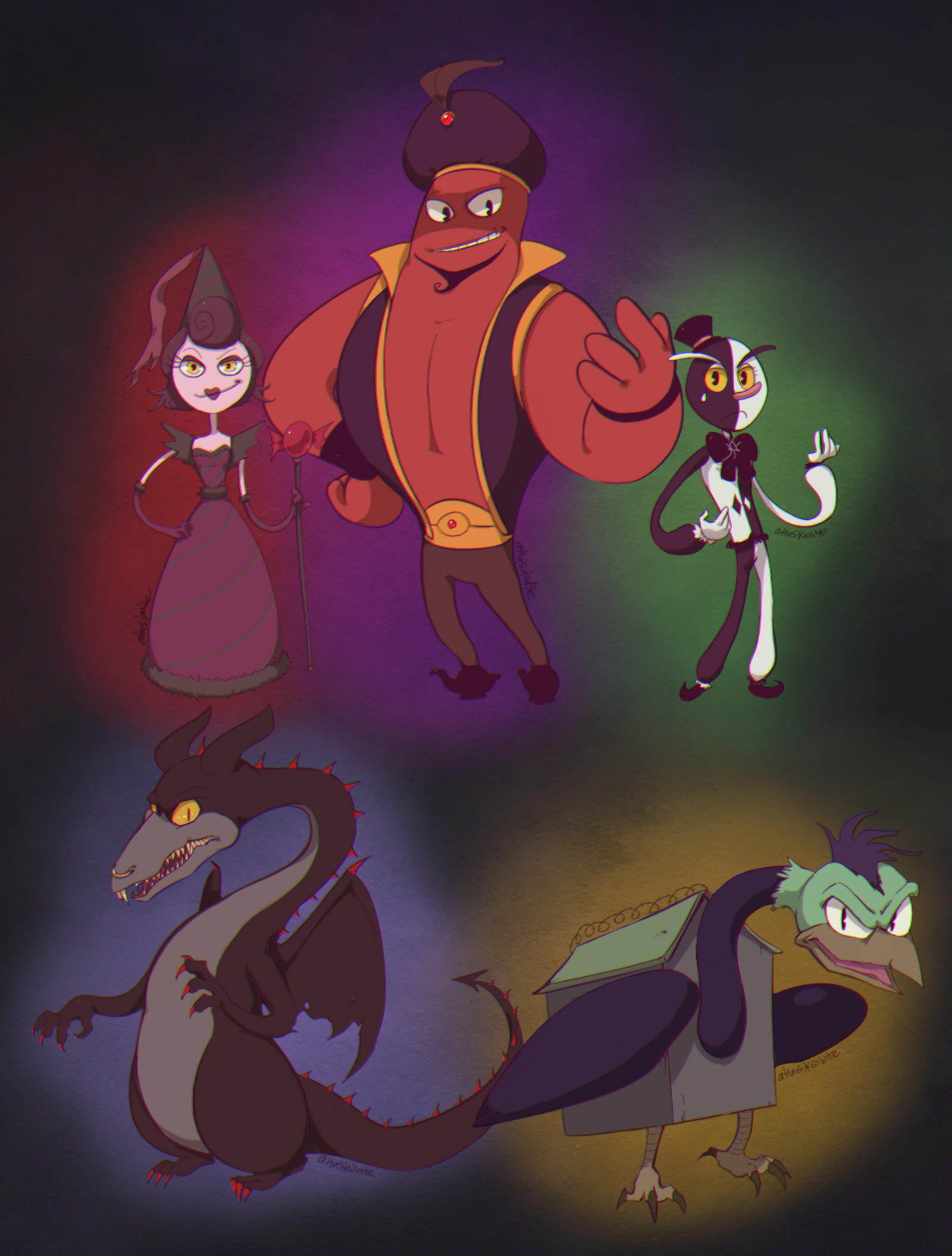 Cuphead Grim Matchstick X Wally Warbles