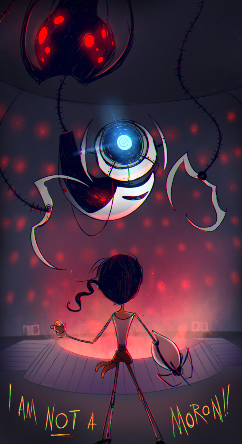 Portal | The Bride of GLaDOS by foxtragic on DeviantArt