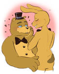 FNAF | Admiration | Kiss Meme by Atlas-White