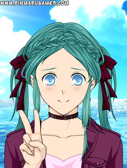 Mega Anime Avatar Creator Girl With Sparkly Eyes By
