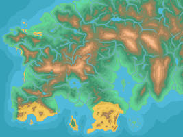 Blank map of Kalos - extended by Anarlaurendil