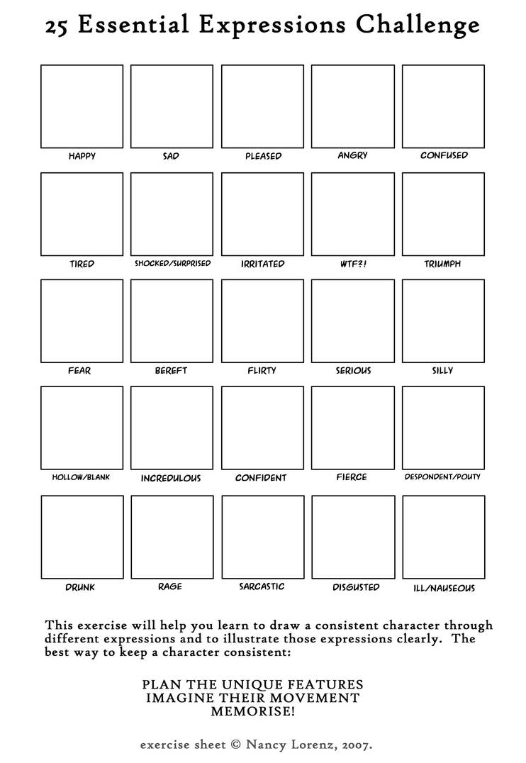25 Essential Expressions by napalmnacey
