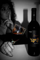 Silent, There's wine. by yael16