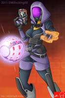 Tali Zorah and Chikktika by Witchking00