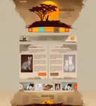 Web design - Savannah Sahara by Tngabor