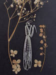 Mantis religiosa - Brooch by diana-irimie