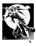 Domino Lady by GeorgeSellas