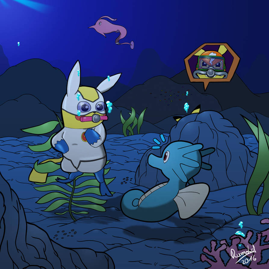 Super Pikachu Scuba Mission! by Rumold on DeviantArt