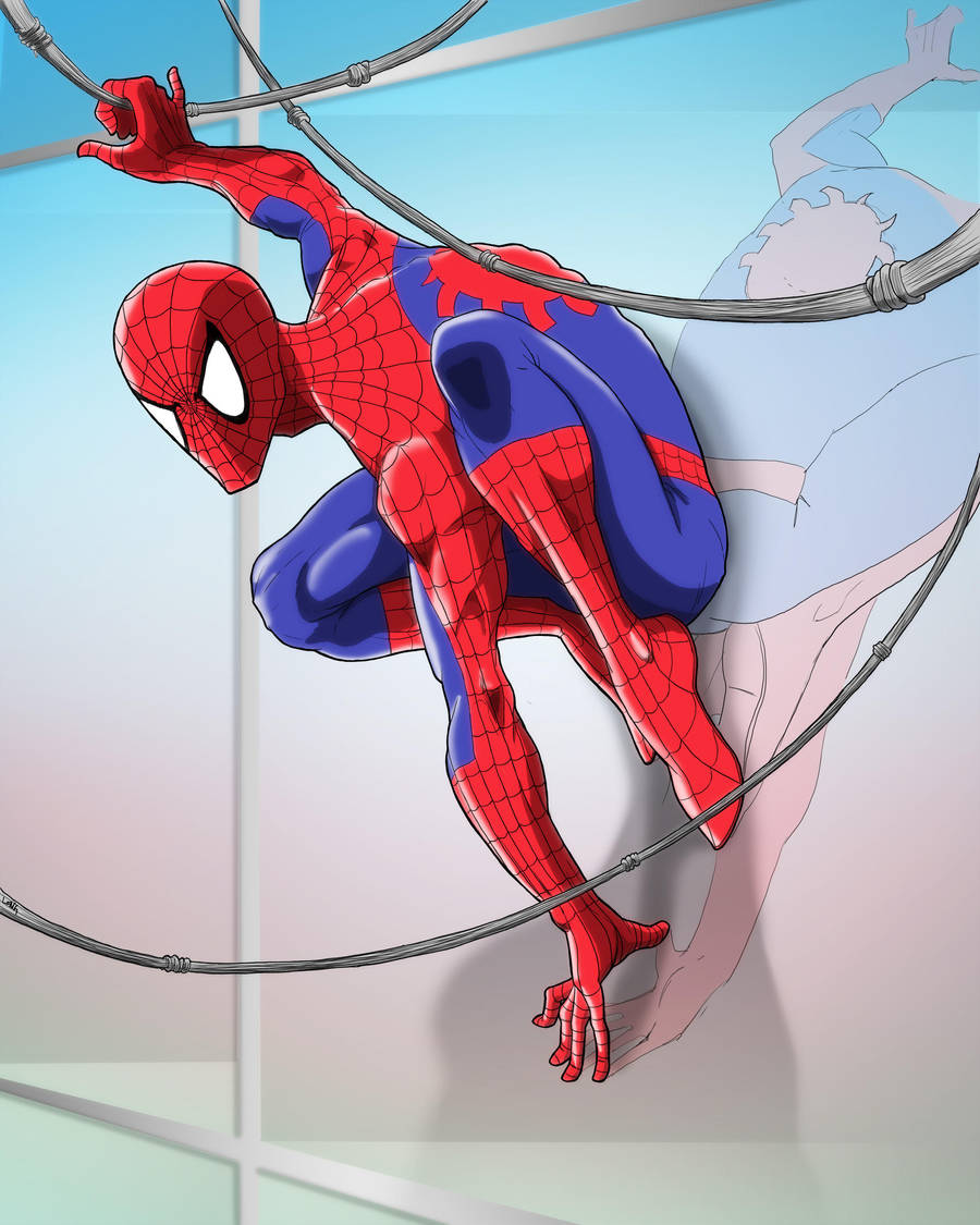 Spiderman at Sunset by sweetjimmy