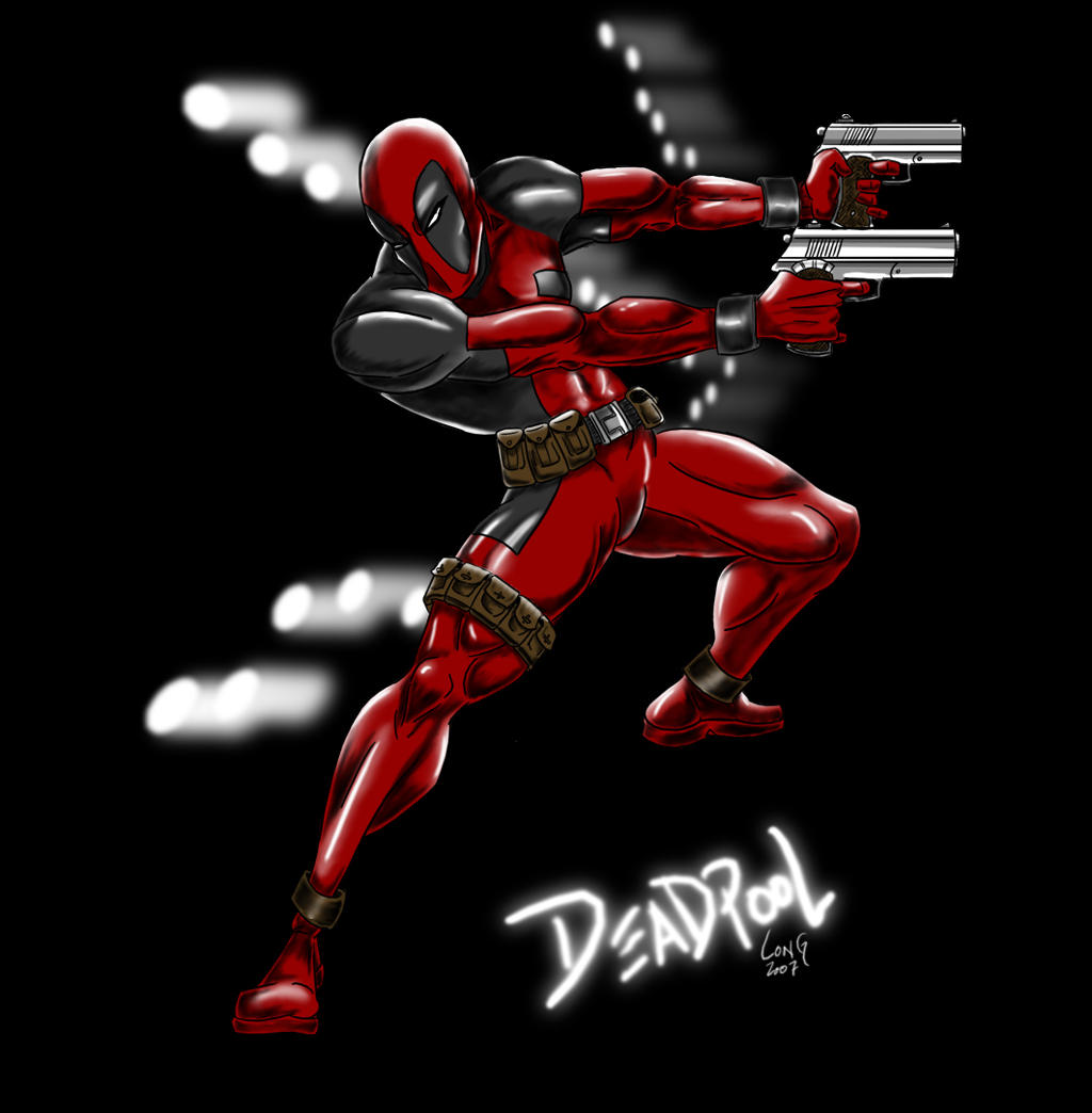 Deadpool Akimbo by sweetjimmy