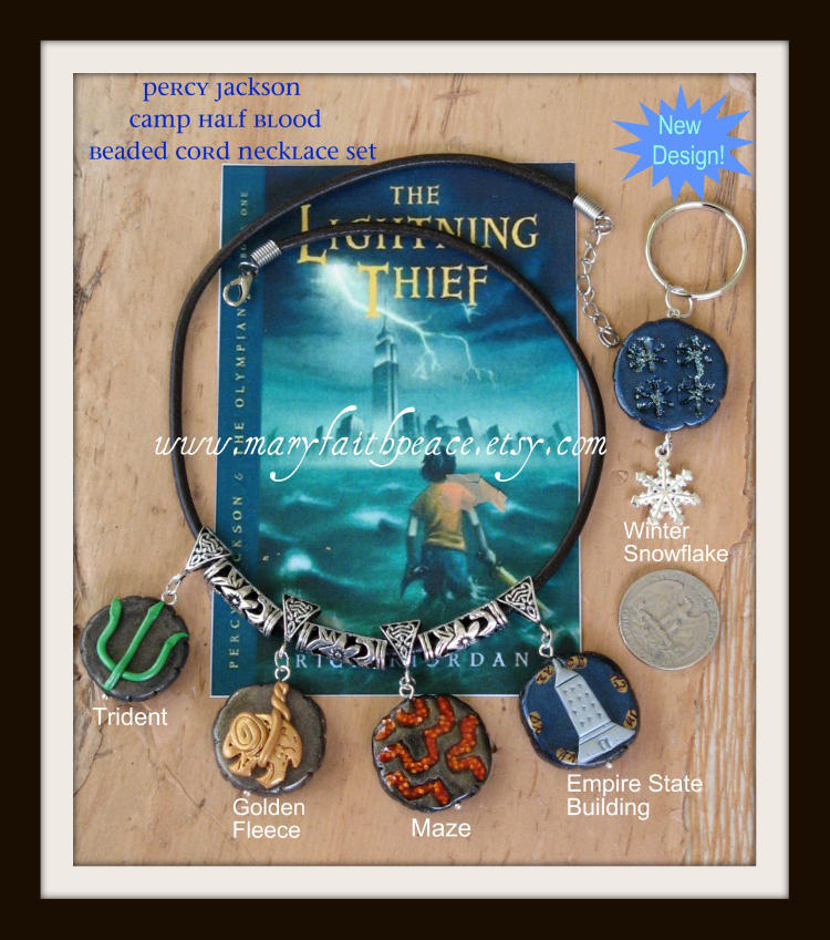 Percy Jackson Necklace Set by maryfaithpeace on DeviantArt