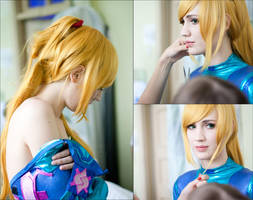 Samus Aran prepared by neko-tin