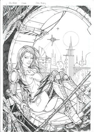 10th Muse Cover 2 by Carl-Riley-Art 10th Muse Cover 2 by Carl-Riley-Art