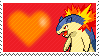 157 - Typhlosion by Marlenesstamps