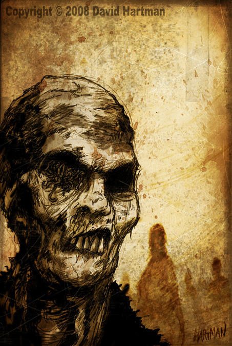 ZOMBIE by Hartman by sideshowmonkey