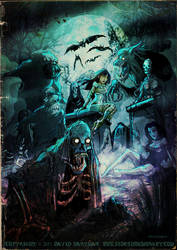 CEMETERY CREEPSHOW by Hartman by sideshowmonkey