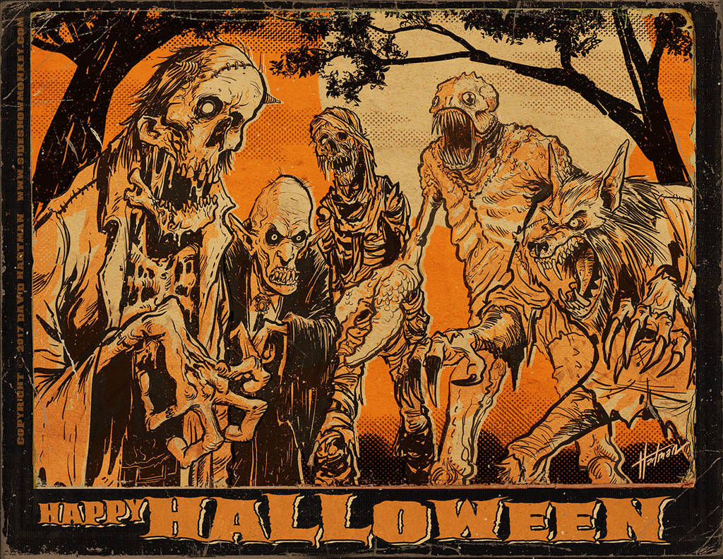 HALLOWEEN 2017 by Hartman by sideshowmonkey
