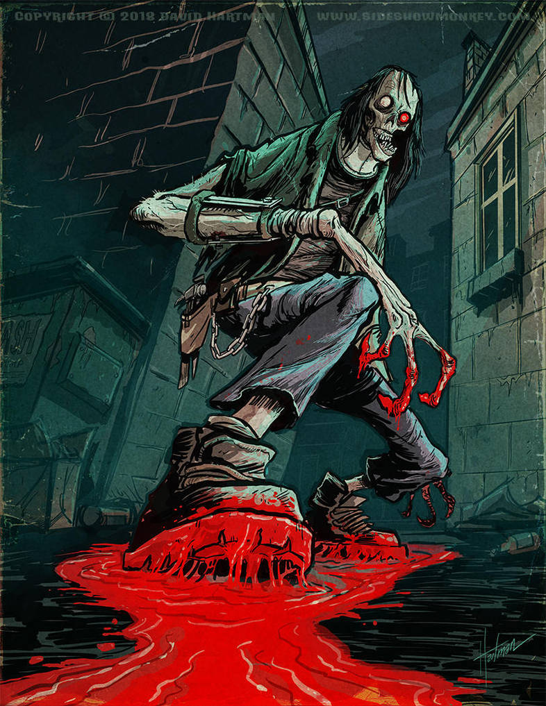 ALLEY FREAK by Hartman by sideshowmonkey
