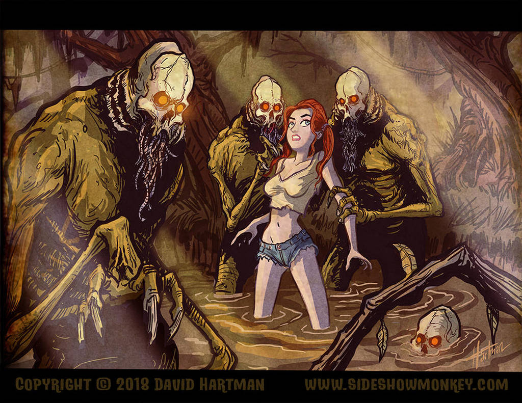 BEAUTY AND THE BOG by Hartman by sideshowmonkey