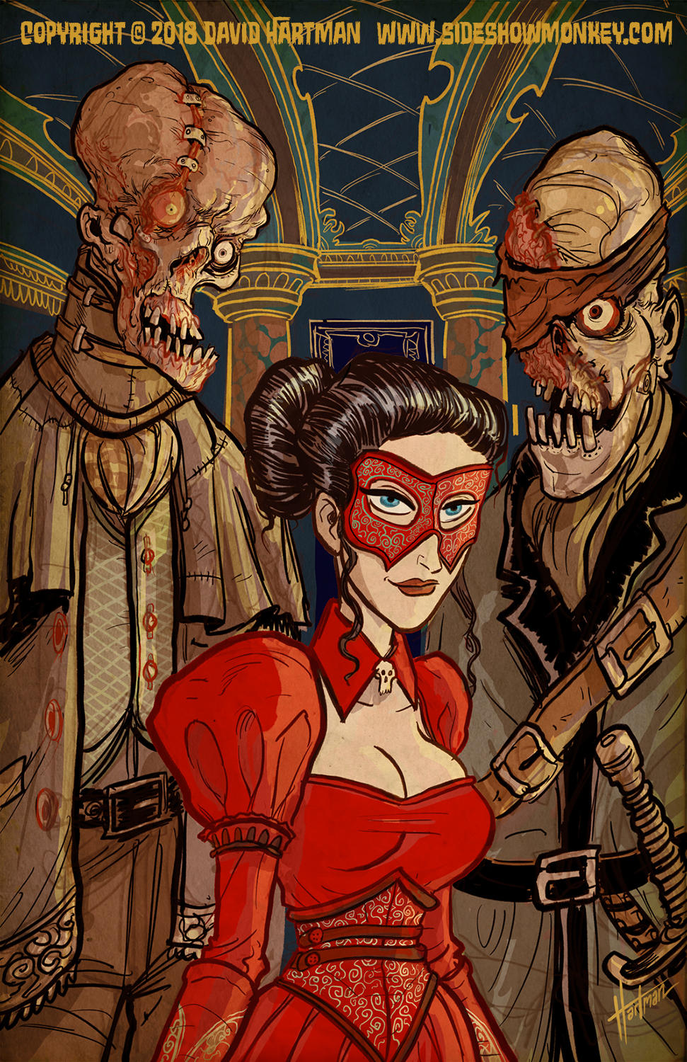 BALLROOM TRAGEDY by Hartman by sideshowmonkey