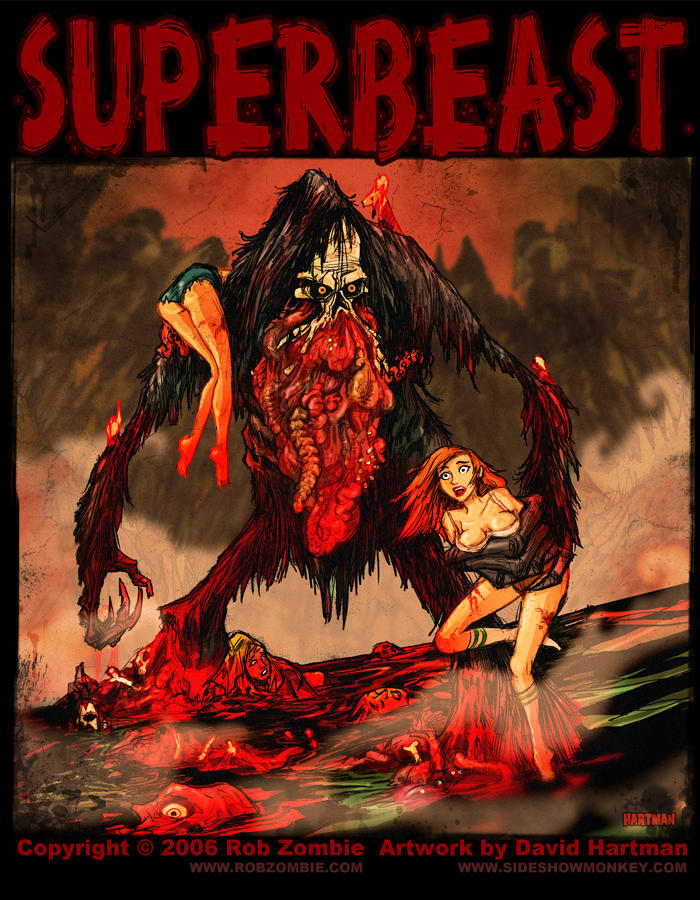 SUPERBEAST by Hartman by sideshowmonkey
