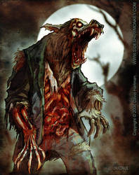 WERE-ZOMBIE by Hartman by sideshowmonkey