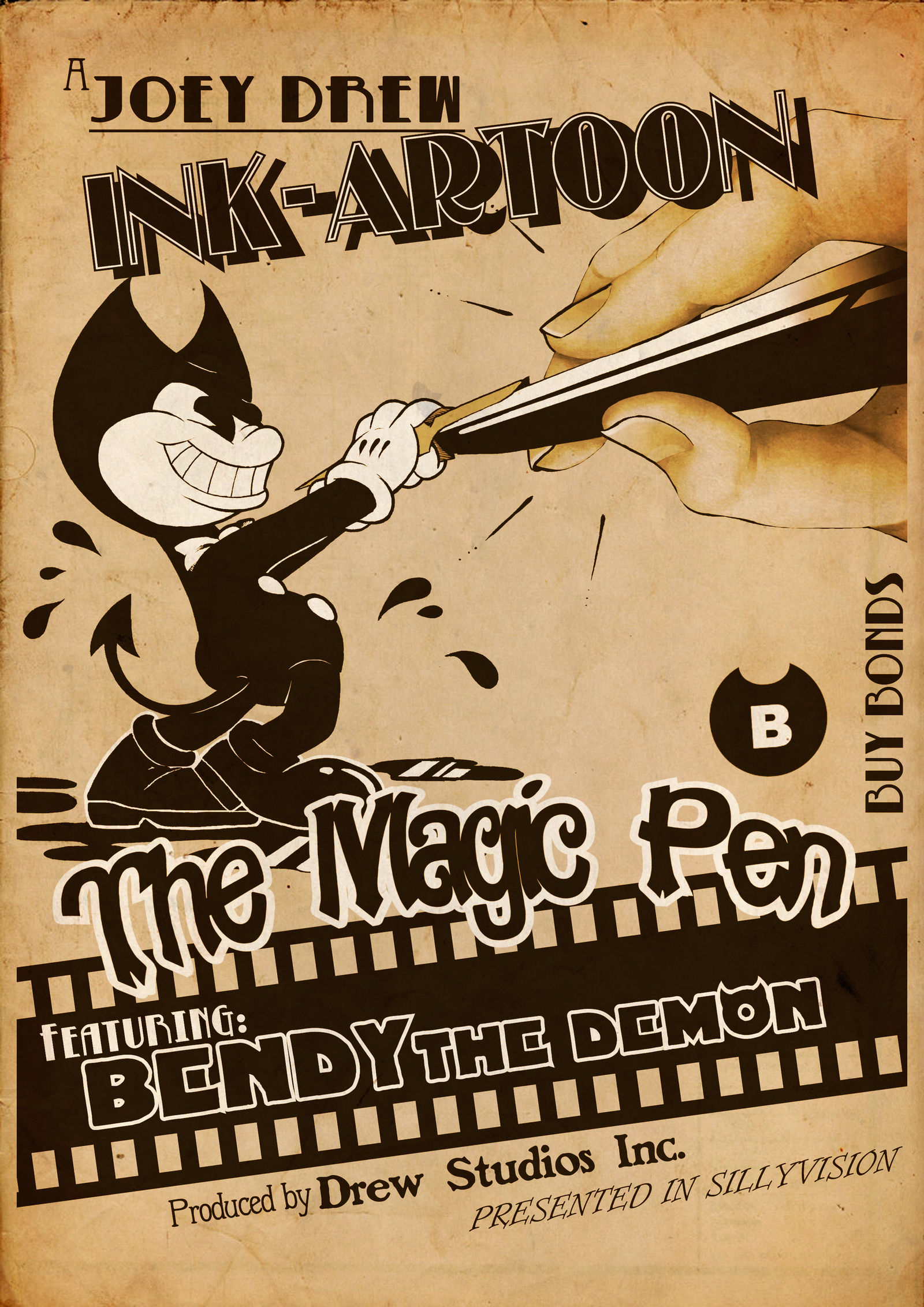 [Contest Entry] - Bendy in: The Magic Pen by TenmaRKO on DeviantArt