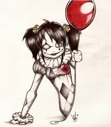 detras del globo.. by Vikitto