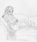 Dante - Huntress is Lazy by BlueSaved