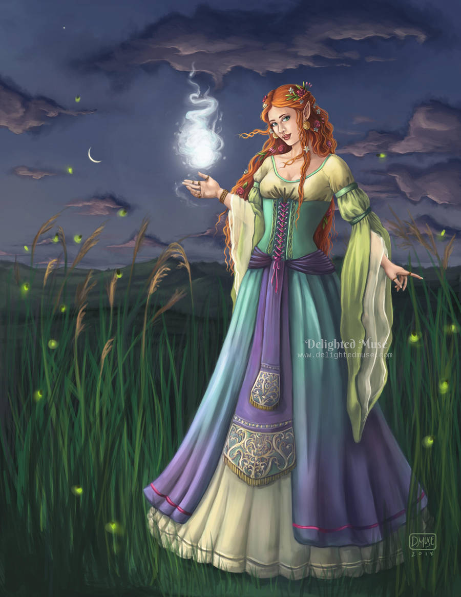 The Sorceress of Eventide by delightedmuse