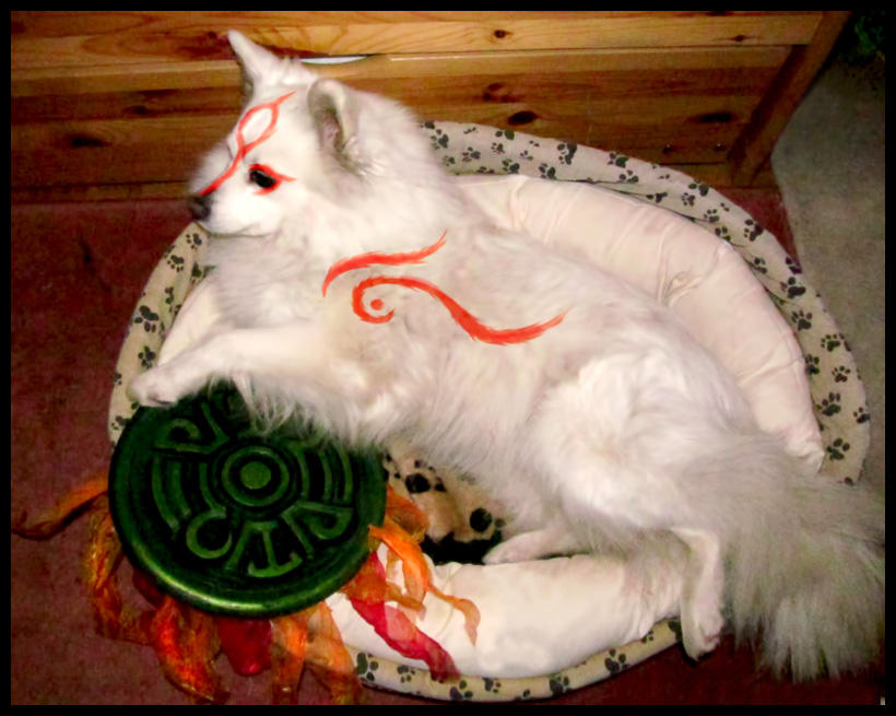 Chibi Amaterasu by YurikoSeira