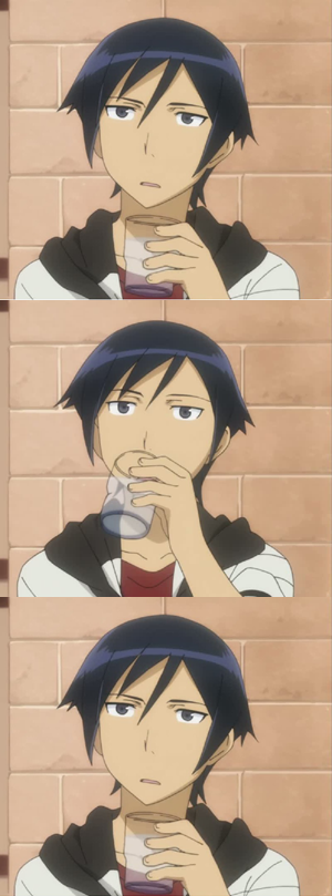 Indifferent reaction. by reaction2plz