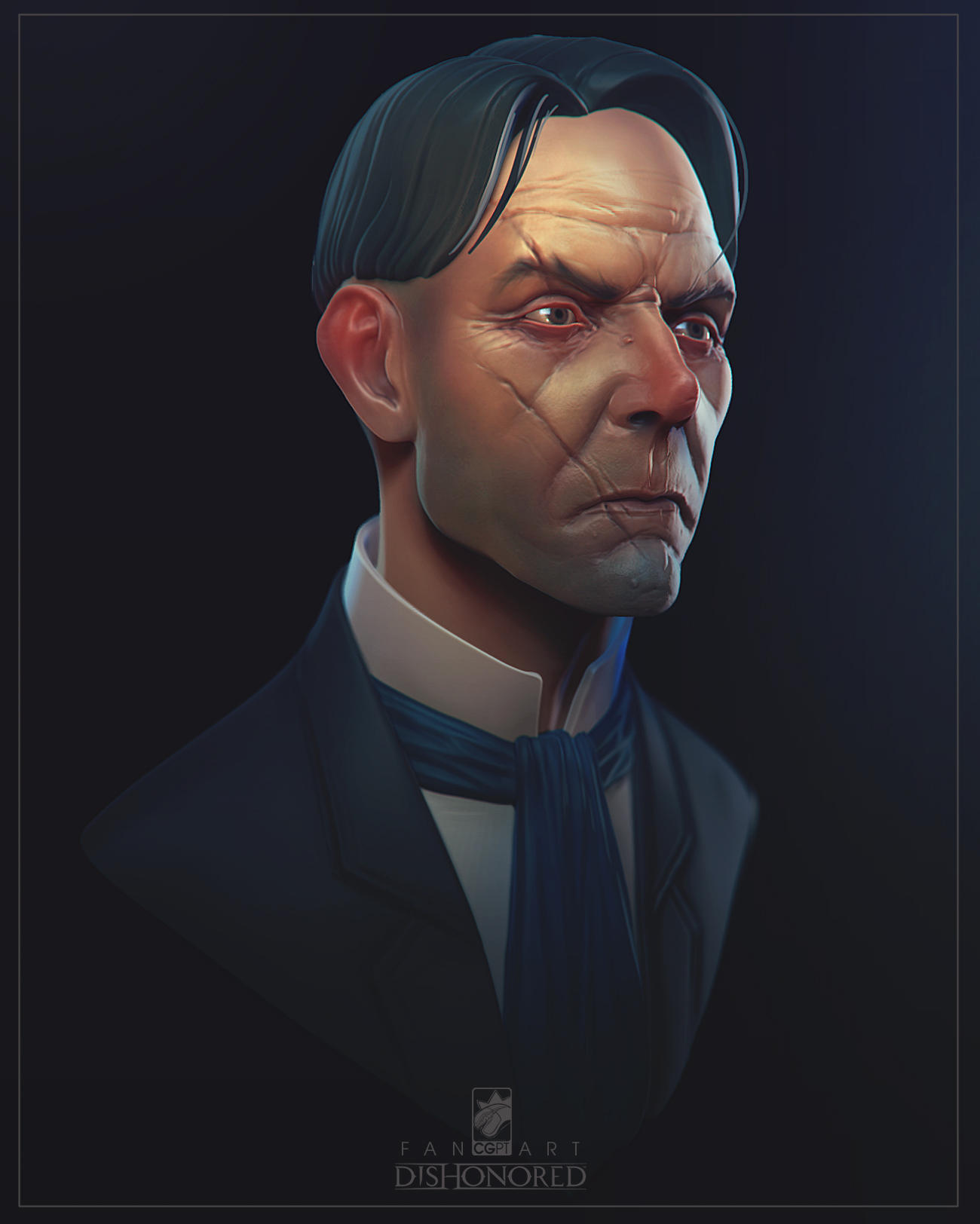 the art of dishonored 2 character portraits dishonored concept art dishonor...