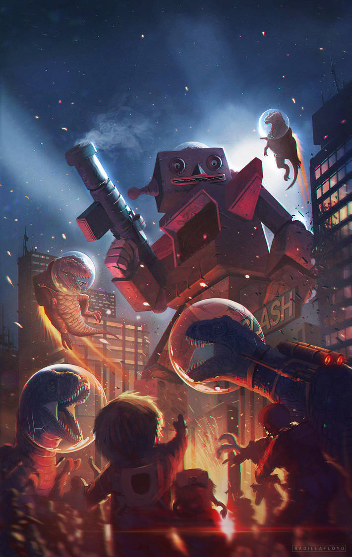 Robzybot Spaceclash 2 by badillafloyd Robzybot Spaceclash 2 by badillafloyd