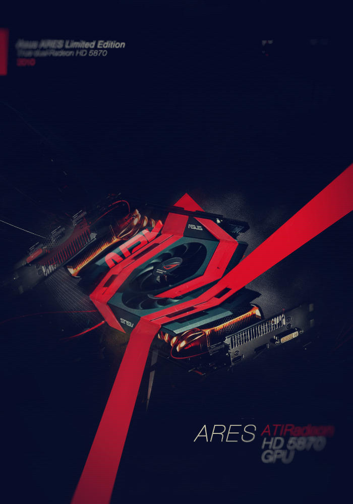 ASUS ARES 5870 by mangkodok