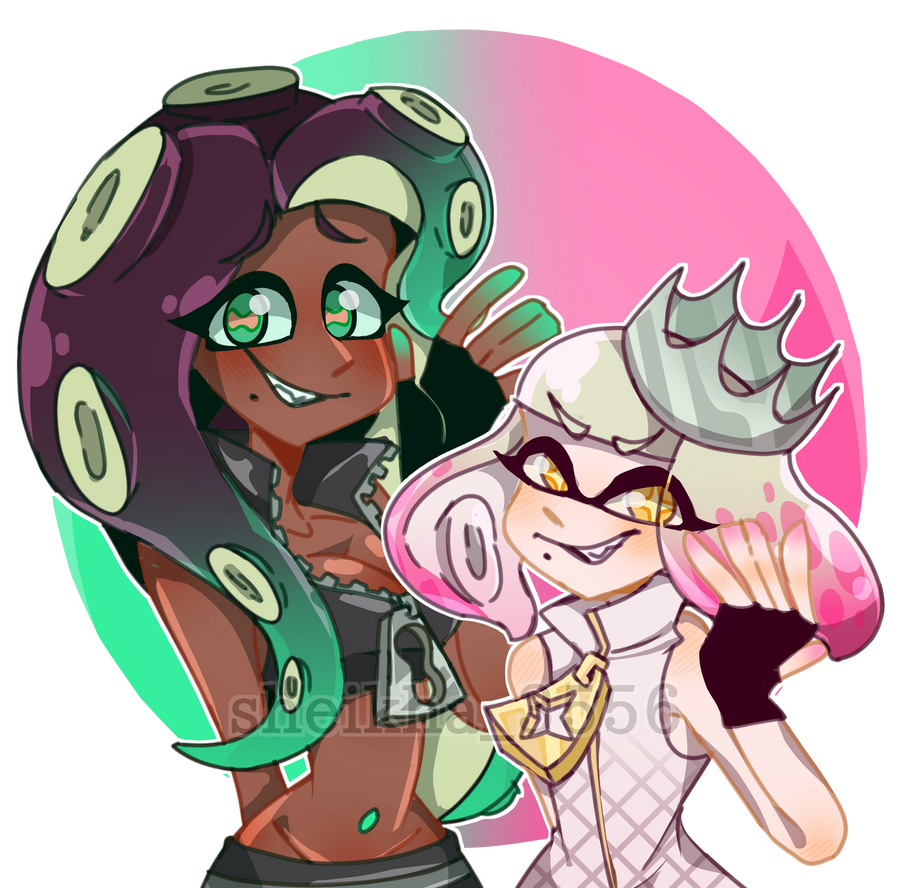 Pearl and Marina by sheikha3556 on DeviantArt