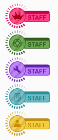 Loading staff ranks by IconSkoulikiGraphics