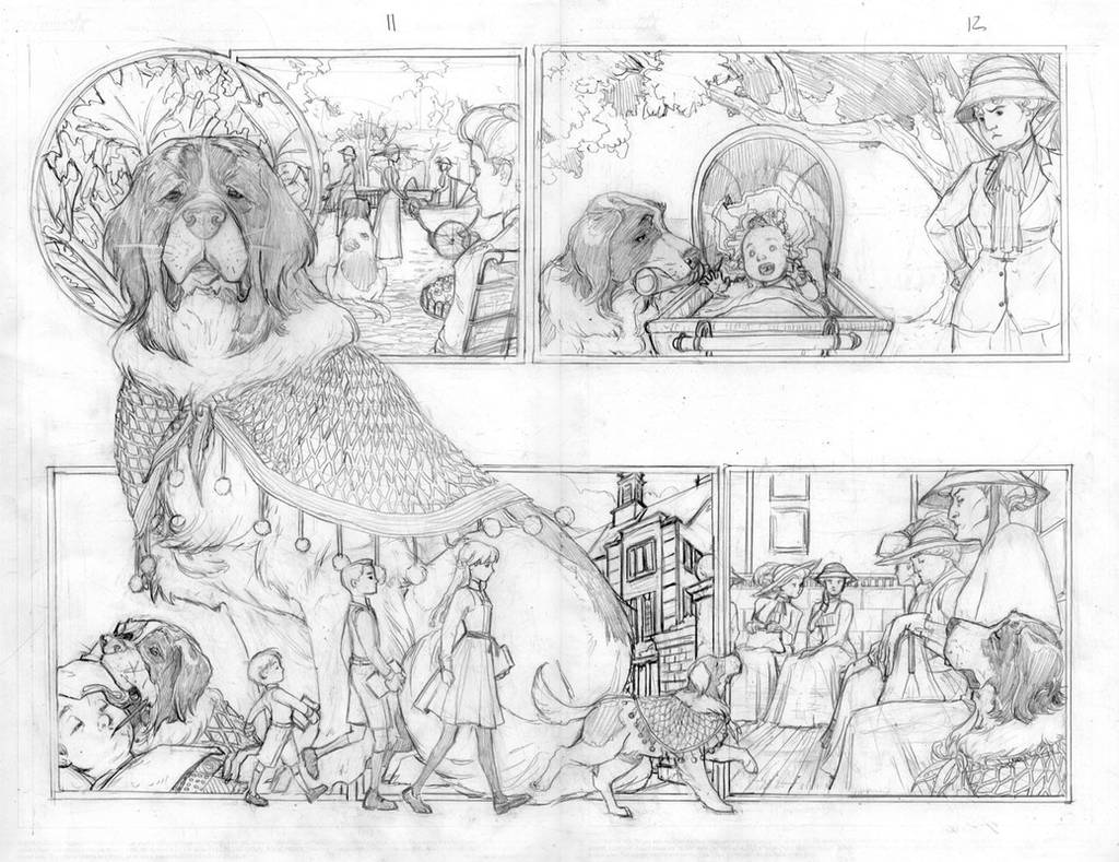 Peter Pan GN Pencils 2 by RenaeDeLiz