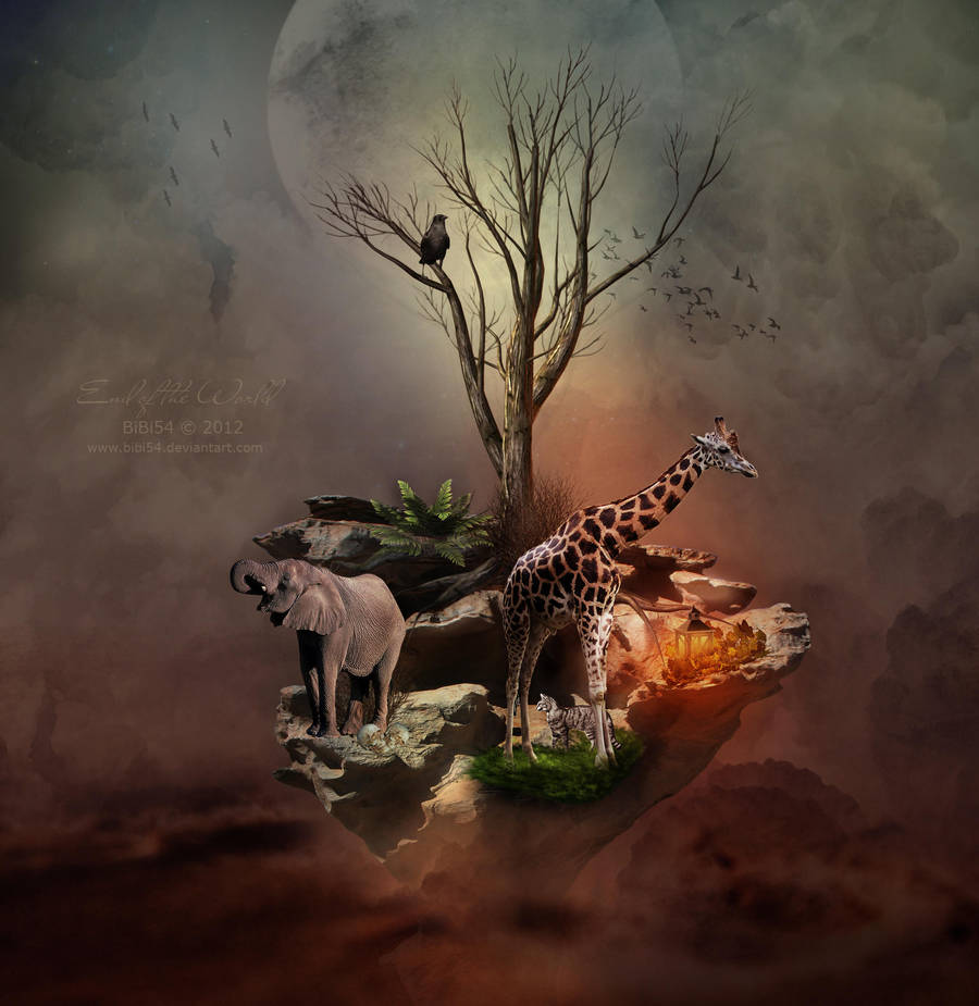 End of the World by BiBiARTs