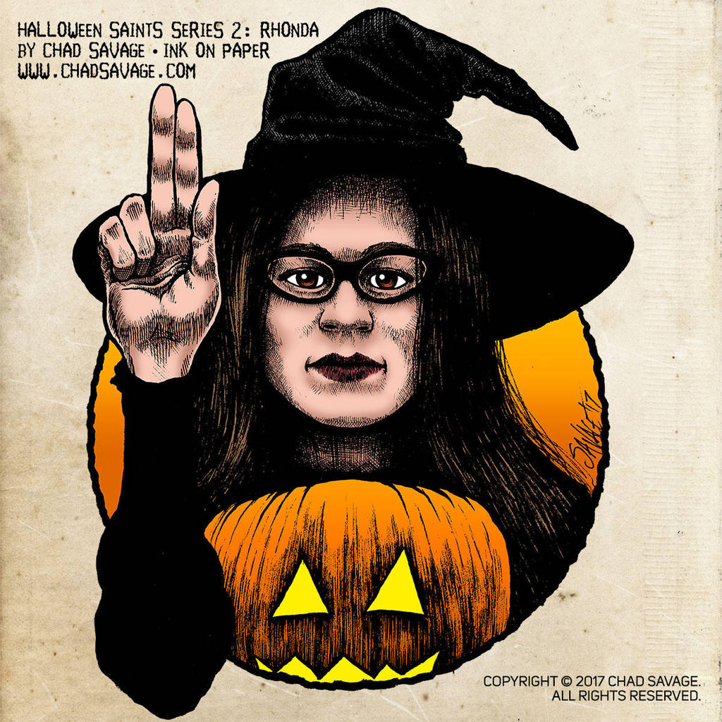 Halloween Saints Series 2: Rhonda by SavageSinister