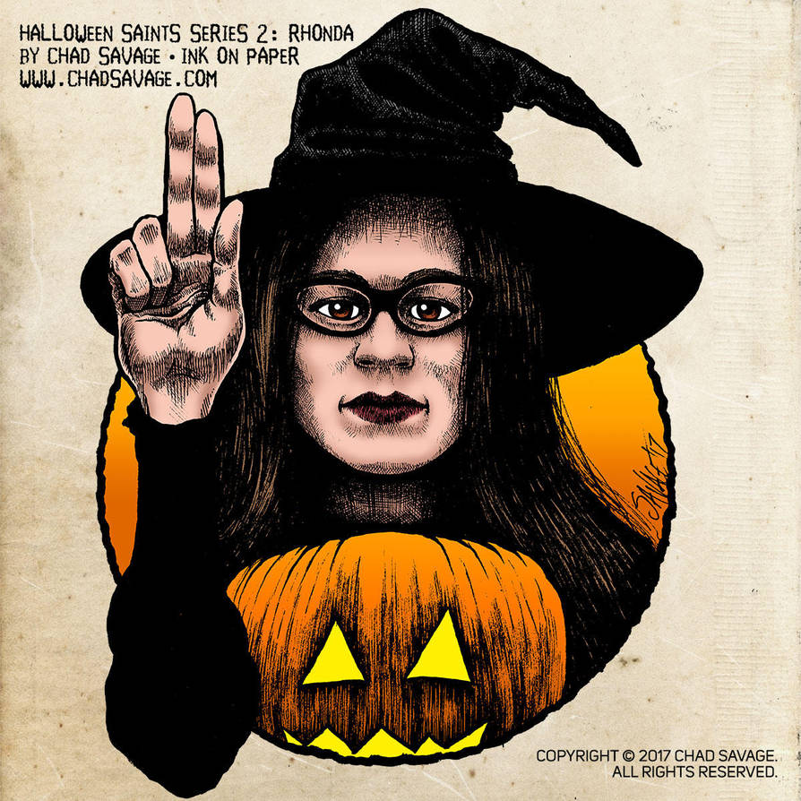 Halloween Saints Series 2: Rhonda by SavageSinister