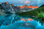 Moraine Lake Sunrise by MrColaman96
