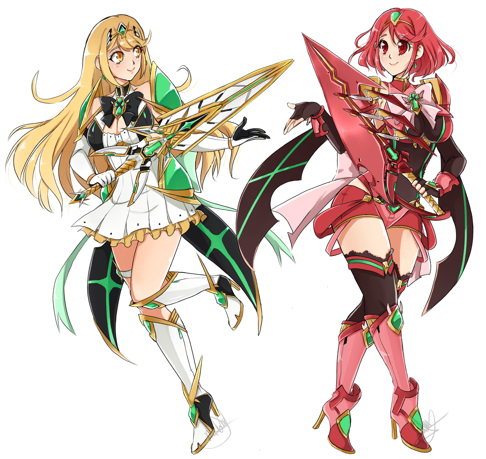 Xenoblade favourites by kira-vera on DeviantArt