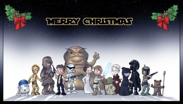 star wars : Merry Christmas by MacOneill on DeviantArt