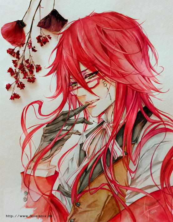 Grell Sutcliff - Black Butler by Levelanix